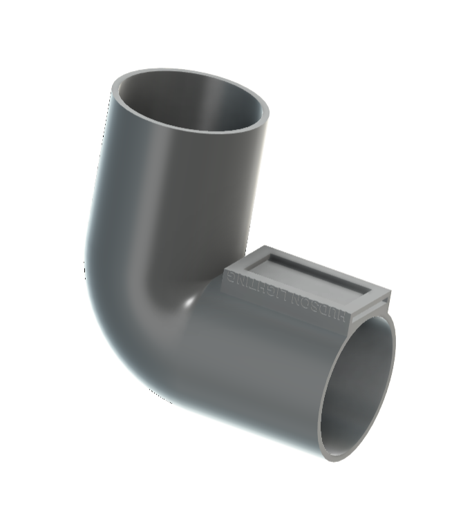Ducting Part: 50mm Elbow